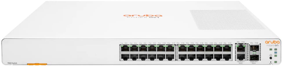 Commutateur Administrable Aruba Instant On 1960 24G 2XGT 2SFP+ (JL806A)