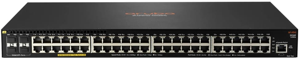 Switch Administrable Aruba 2930F 48G PoE+ 4SFP+ 740 W (JL558A)