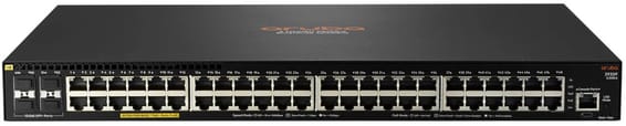 Switch Administrable Aruba 2930F 48G PoE+ 4SFP+ 740 W (JL558A)
