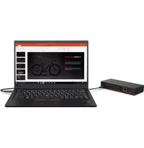 Station d'accueil Lenovo USB-C (Windows uniquement) (40B50090EU)