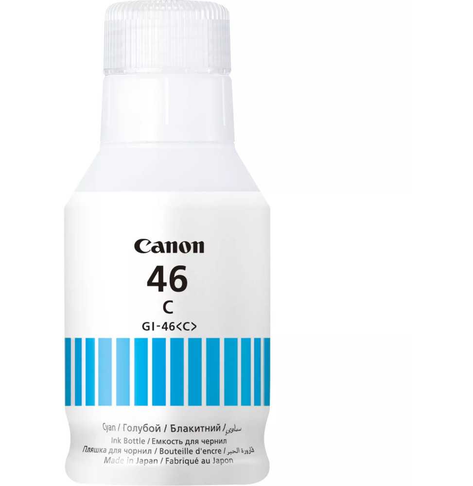 Cartouche CANON GI-490BK (GI490BK) noir pigmenté - cartouche d