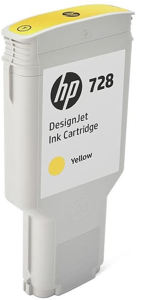 HP 728 Jaune - Cartouche d'encre HP d'origine (F9K15A) — image 2