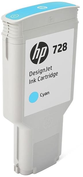 HP 728 Cyan - Cartouche d'encre HP d'origine (F9K17A) — image 2