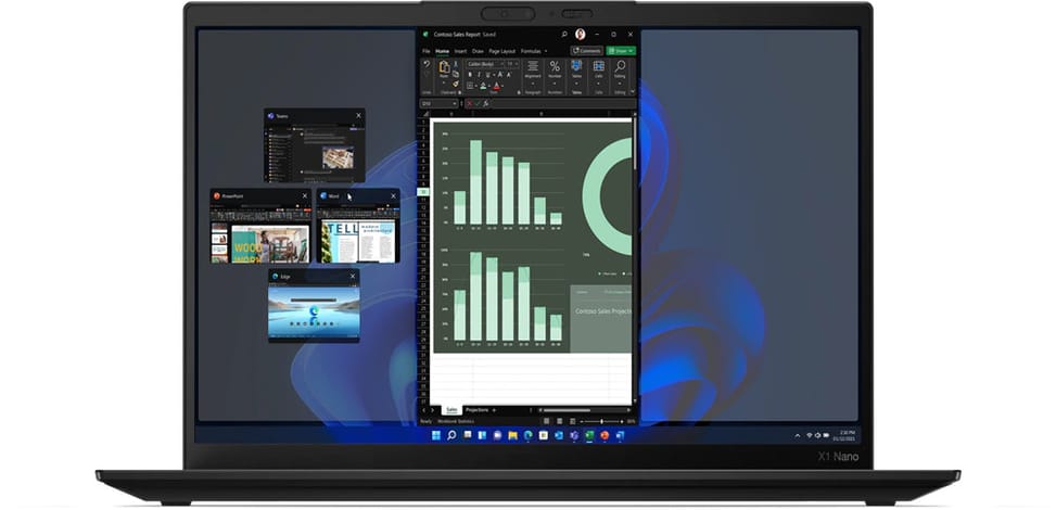 LENOVO ThinkPad X1 Nano i7-1260P 13,3" 2K 16Go 1To SSD Win11 PRO BLACK 36M (21E8000EFE)