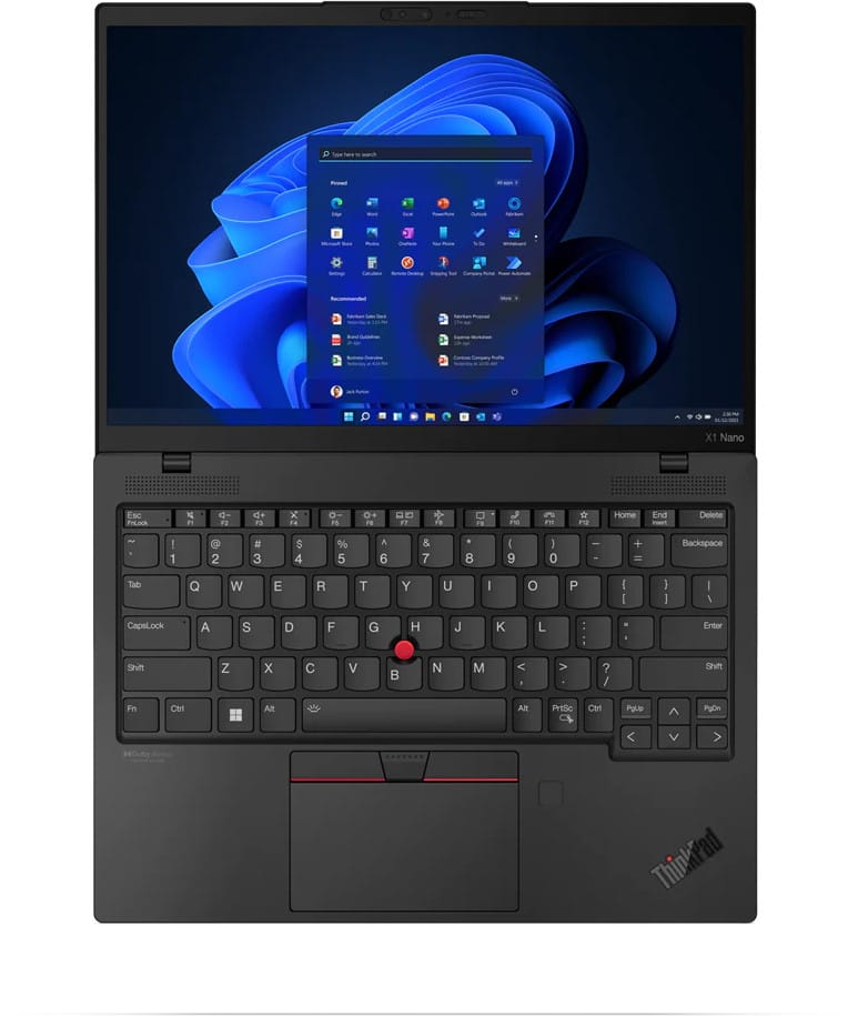 LENOVO ThinkPad X1 Nano i7-1260P 13,3" 2K 16Go 1To SSD Win11 PRO BLACK 36M (21E8000EFE)
