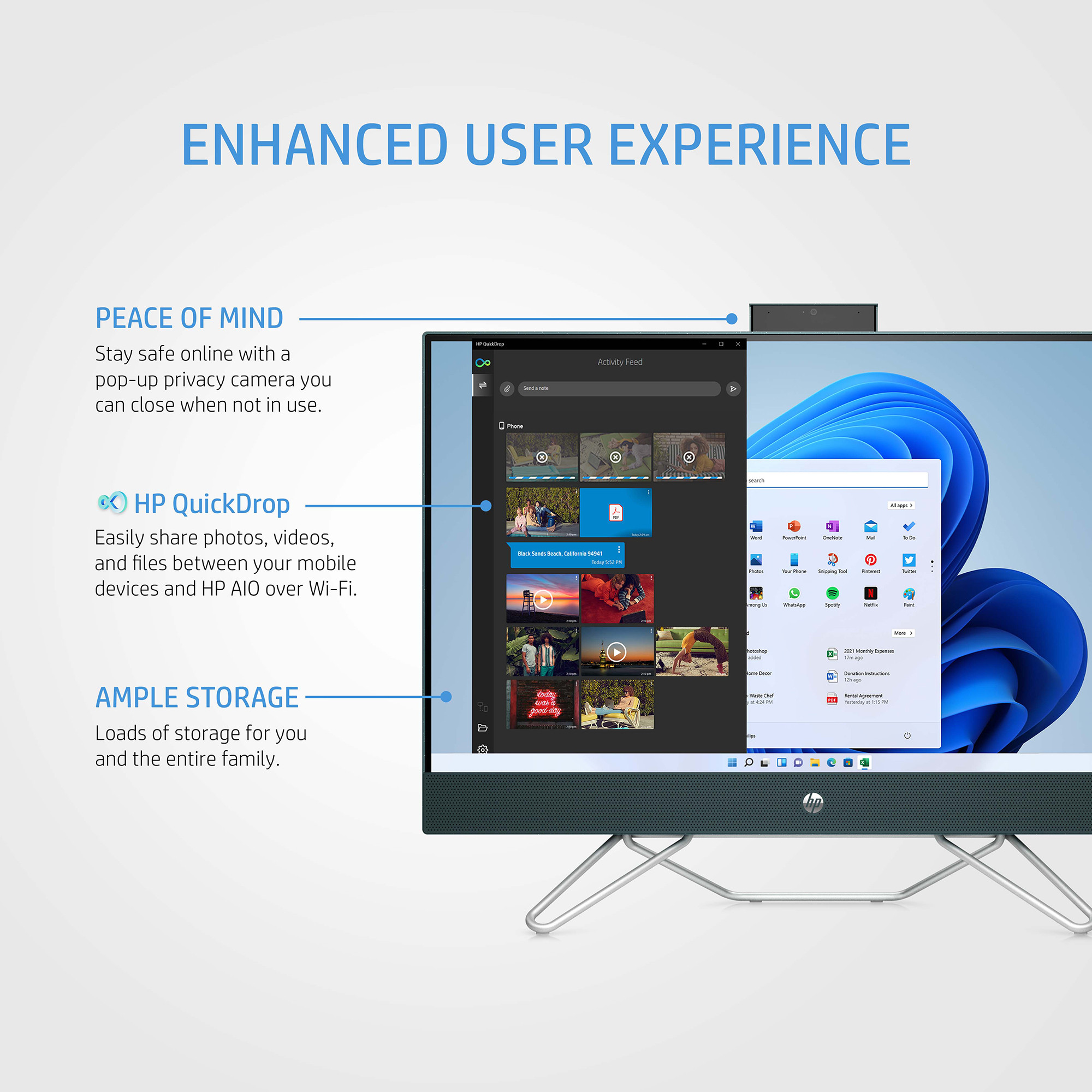 Dell Ec24250 For Sale Dell 24 Tout-en-Un EC24250 Ordinateur Bureau 23,8" FHD IPS, Intel Core I5-1334U, Intel Iris XE, 16 Go RAM DDR5, 512 Go SSD, Wind Ordinateur De Bureau