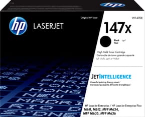 تونر HP LaserJet أصلي عالي السعة HP 147X أسود (W1470X)