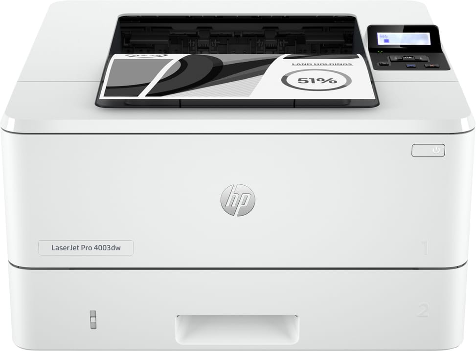طابعة ليزر أحادية اللون HP LaserJet Pro 4003dw (2Z610A) — صورة 1