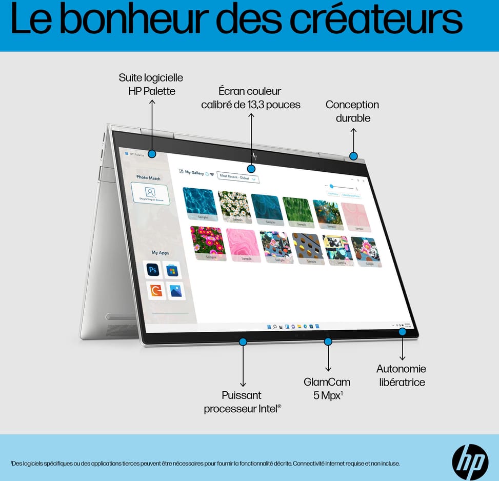 Ordinateur portable Convertible HP Envy x360 13-bf0054nf (6J7Y7EA)
