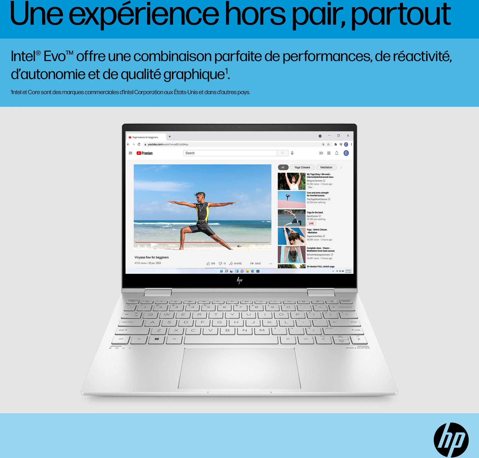 Ventilateur Cpu Remplacement Ventilateur CPU De Rechange Pour HP Envy X360 13-AY/13-BD - Refroidissement - Modèle L94511-001 / DC28000QWD0 Pièce Rechange Hp Tpn-c147