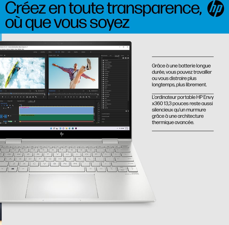 Ordinateur portable Convertible HP Envy x360 13-bf0054nf (6J7Y7EA)