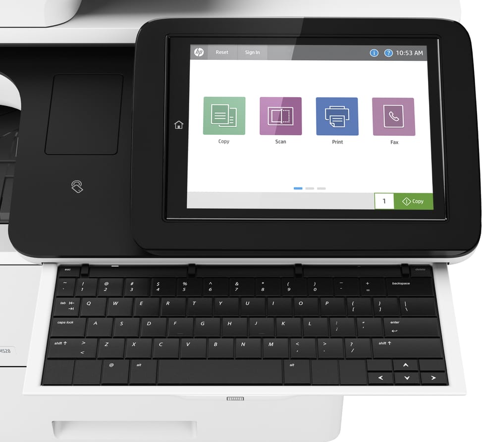Imprimante Multifonction Laser Monochrome HP LaserJet Enterprise Flow M528z (1PV67A)