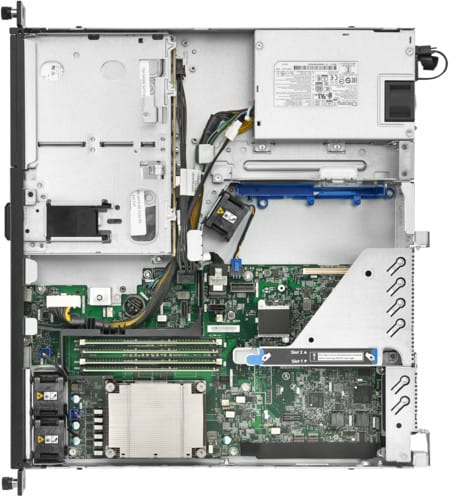 HPE HPE DL20G10+ 2LFF-NHP E-2314 8G VROC-SATA-SW-RAID 1Gb 2p-1GbE 290W 3-3-3 36M (P44112-421)