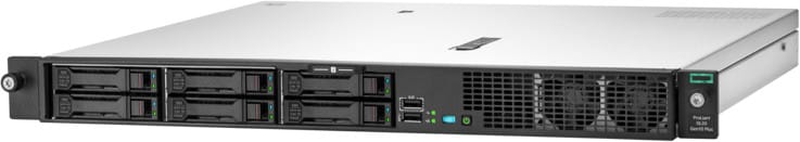 Serveur HPE ProLiant DL20 Gen10 Plus E-2336 2.9 GHz 6 cœurs, 1 Processeur 16GO-U, 4 lecteurs SFF - Alimentation redondante 500 W