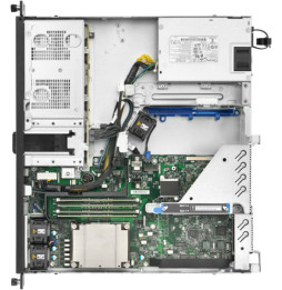 Serveur HPE ProLiant DL20 Gen10 Plus E-2336 2.9 GHz 6 cœurs, 1 Processeur 16GO-U, 4 lecteurs SFF - Alimentation redondante 500 W
