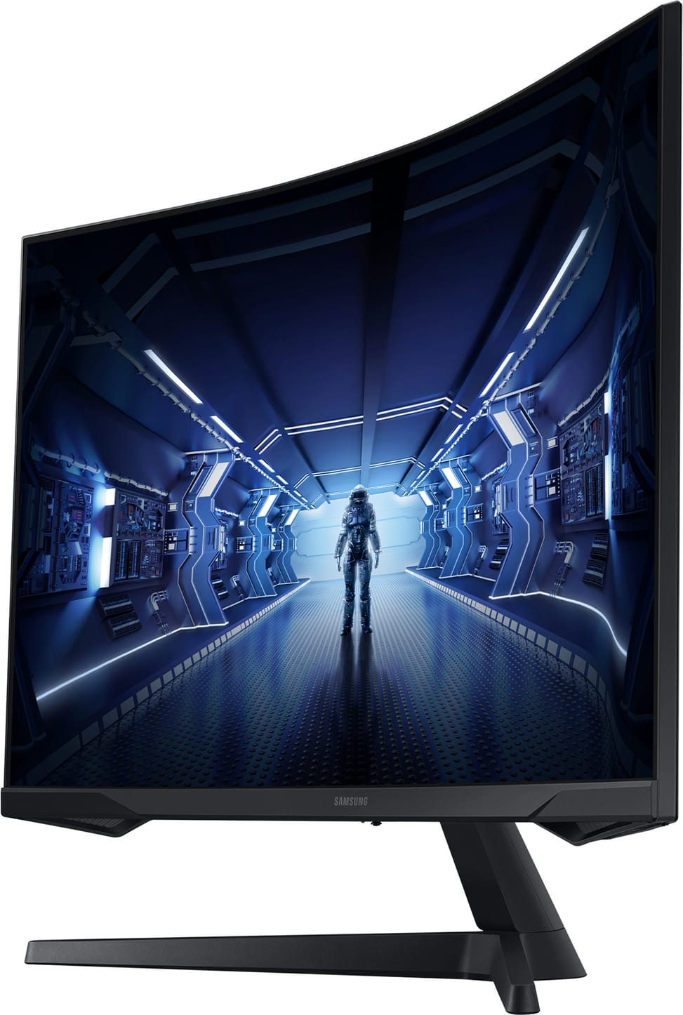 Écran gaming incurvé 32" WQHD Samsung - Courbure 1000R (LC32G55TQBUXEN)