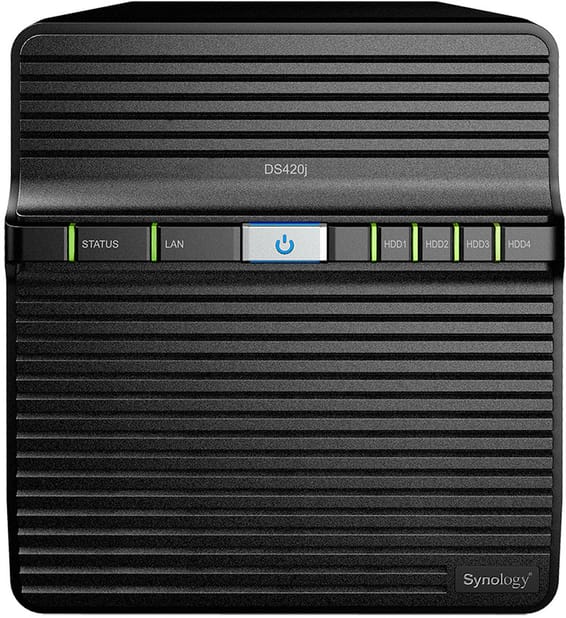 Serveur NAS Synology DiskStation DS420J - 4 baies 1GB (DS420J)
