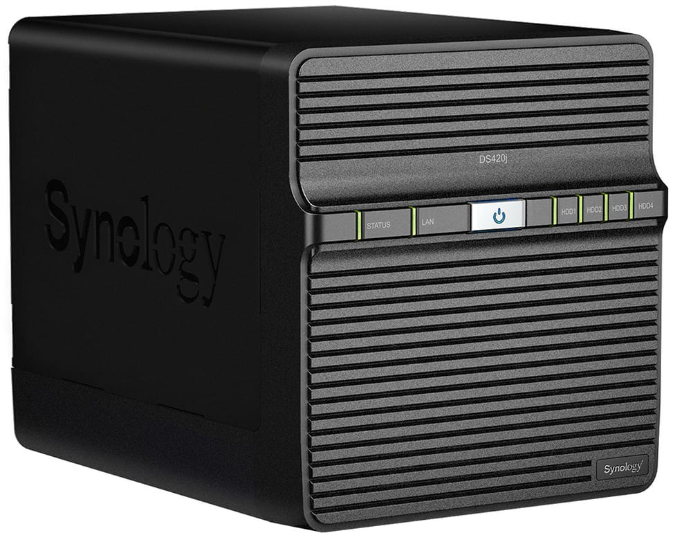 Serveur NAS Synology DiskStation DS420J - 4 baies 1GB (DS420J)