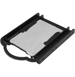 Support de Montage 2.5 SSD/HDD pour Baie de Lecteur 3.5 - 5 Pack - Sans Outil - Kit de Montage de Disque Dur (BRACKET125PTP)