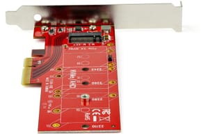 Adaptateur StarTech PCI Express x4 vers SSD M.2 PCIe - Carte d'extension pour SSD M.2 NGFF (PEX4M2E1) — image 3