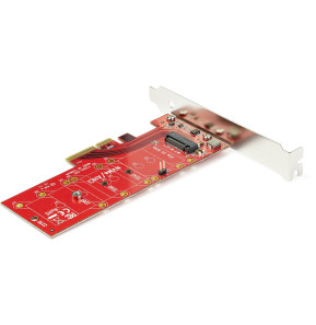 Adaptateur StarTech PCI Express x4 vers SSD M.2 PCIe - Carte d'extension pour SSD M.2 NGFF (PEX4M2E1)
