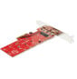Adaptateur StarTech PCI Express x4 vers SSD M.2 PCIe - Carte d'extension pour SSD M.2 NGFF (PEX4M2E1)