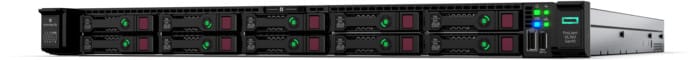 Serveur HPE ProLiant DL360 Gen10 4208 2.1 GHz 8 cœurs 1, Processeur 32Go-R MR416i-a, 8 lecteurs SFF, Alimentation 800 W