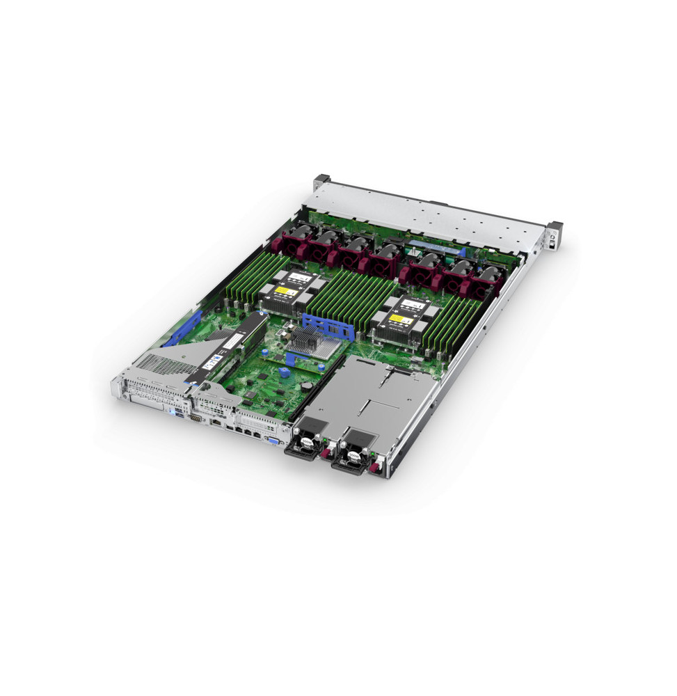 Serveur HPE ProLiant DL360 Gen10 4208 2.1 GHz 8 cœurs 1, Processeur 32Go-R MR416i-a, 8 lecteurs SFF, Alimentation 800 W