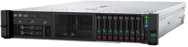 خادم HPE ProLiant DL380 Gen10 4210R 2.4GHz 10 أنوية 1P 32GB-R MR416i-p 8SFF BC 800W PS — صورة 5