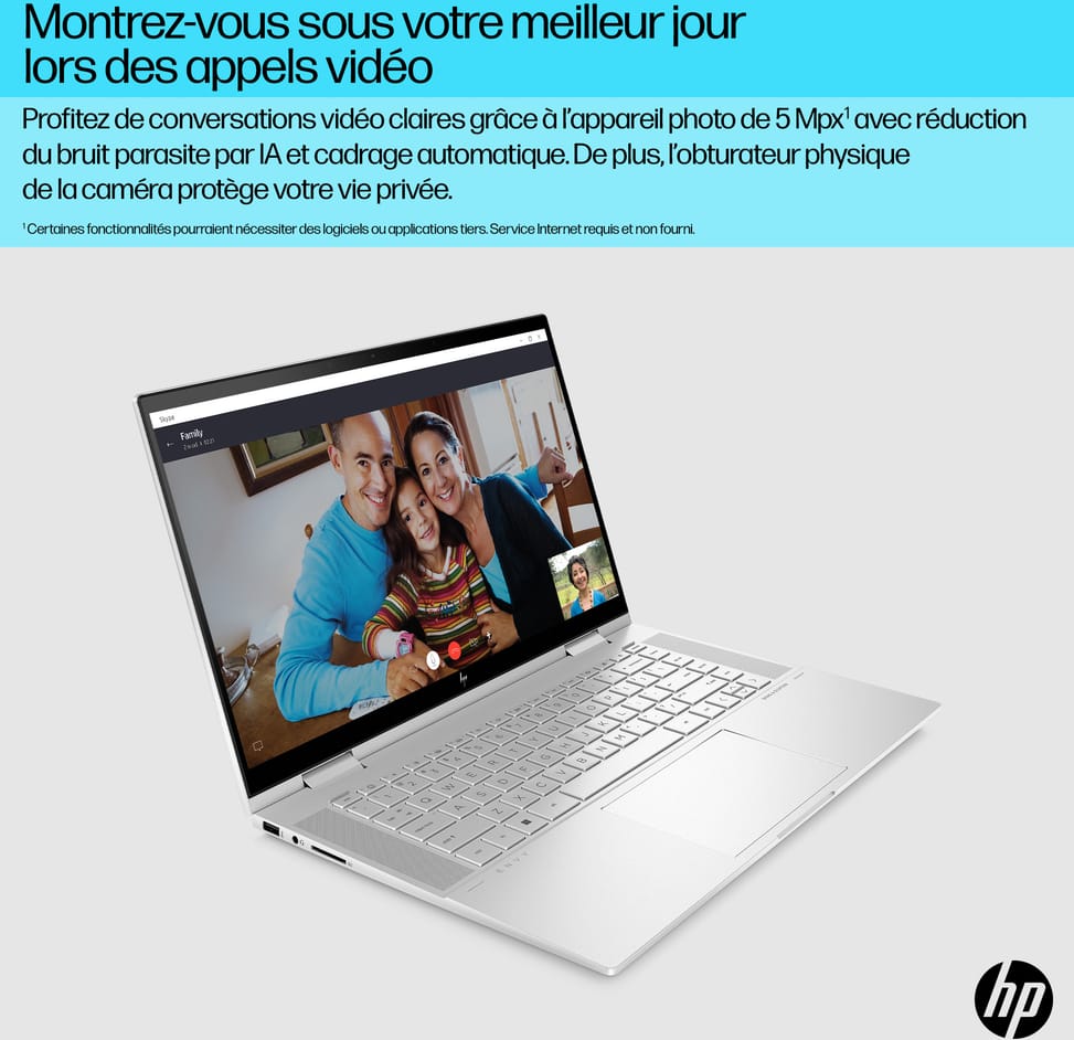 Ordinateur portable Convertible HP ENVY x360 15-ew0001nk (6D6Y0EA)