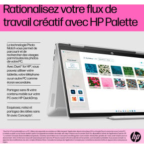 Ordinateur portable Convertible  HP Pavilion x360 14-ek0001nk (6E1D5EA)