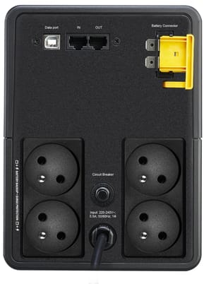 Onduleur Line-interactive APC BACK-UPS BX1200MI-FR - 650 W/ 1200VA - 4 prises Fr (Schuko) — image 4