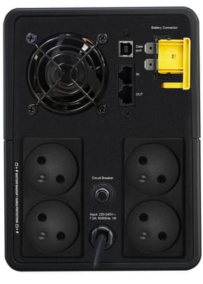 Onduleur Line-interactive APC Back-UPS BX1600MI-FR - 900 W / 1600VA - 4 prises Fr (Schuko) — image 4