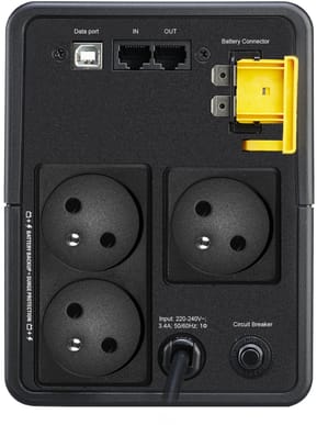 Onduleur Line-interactive APC Back-UPS BX750MI-FR - 410 W / 750VA - 3 prises françaises — image 3