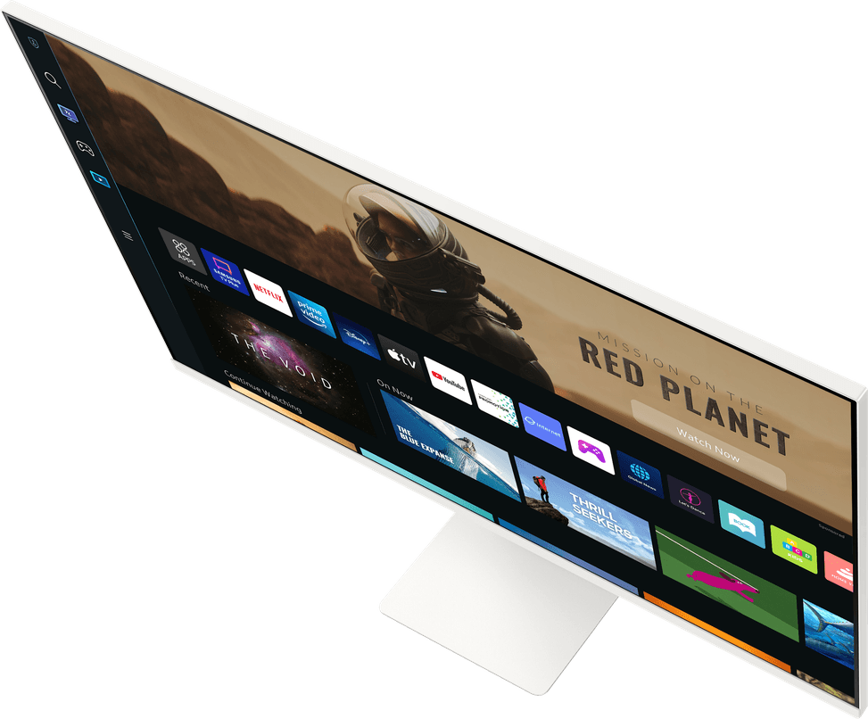 Écran 32" UHD Samsung M8 avec expérience Smart TV et design fin emblématique (LS32BM801UMXZN) — image 19