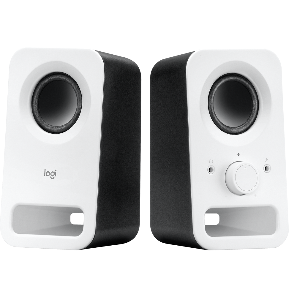 Haut-parleurs Stéréo Logitech Z200 - 2.0 Avec Entrée Jack 3.5 Mm, Bon état