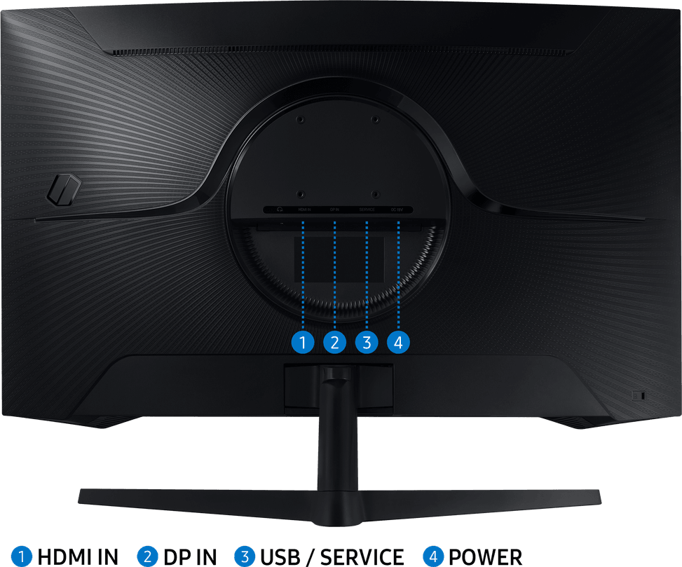 Écran gaming incurvé 27" Samsung Odyssey G5 (LC27G55TQBUXEN) — image 13