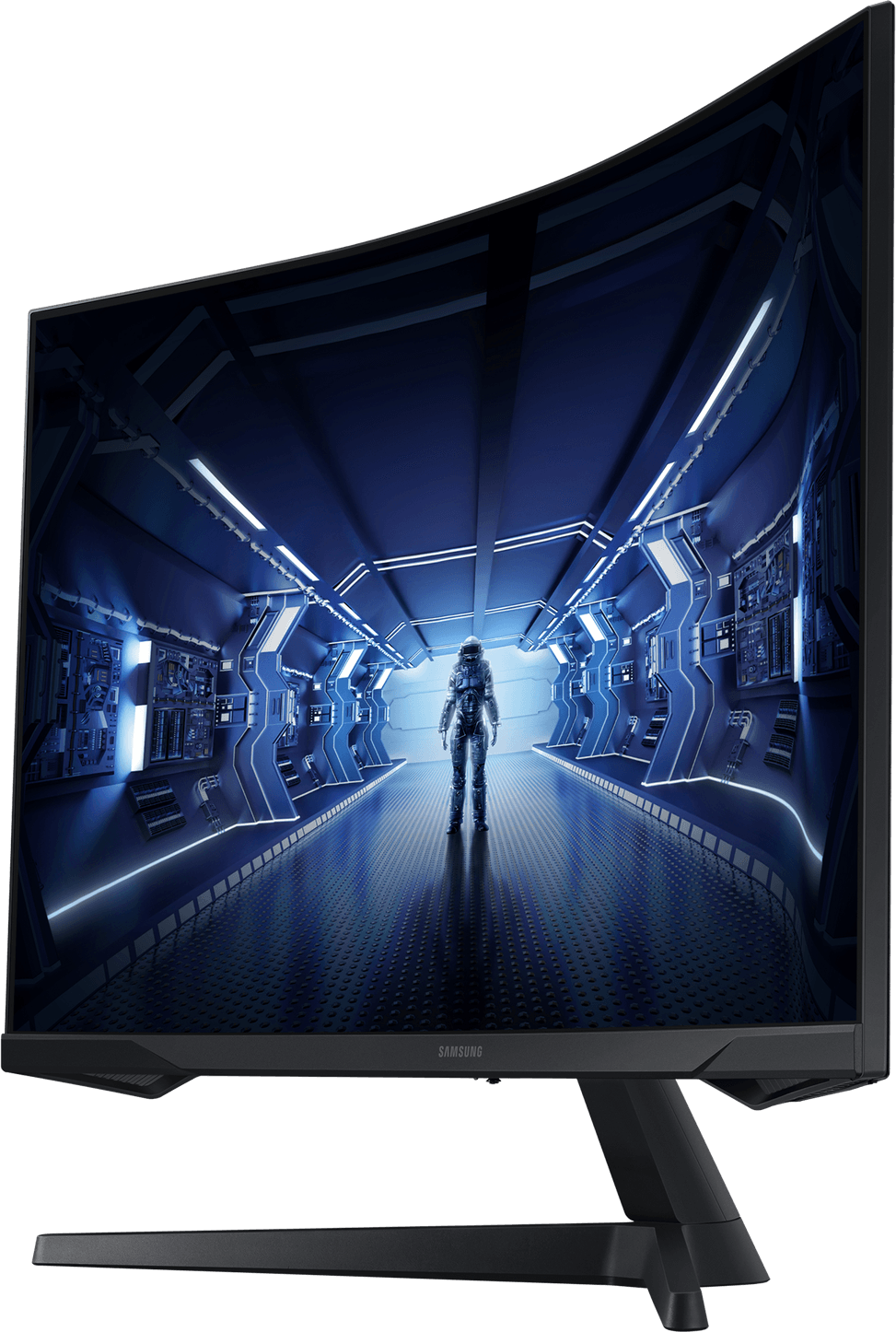 Écran gaming incurvé 27" Samsung Odyssey G5 (LC27G55TQBUXEN) — image 9