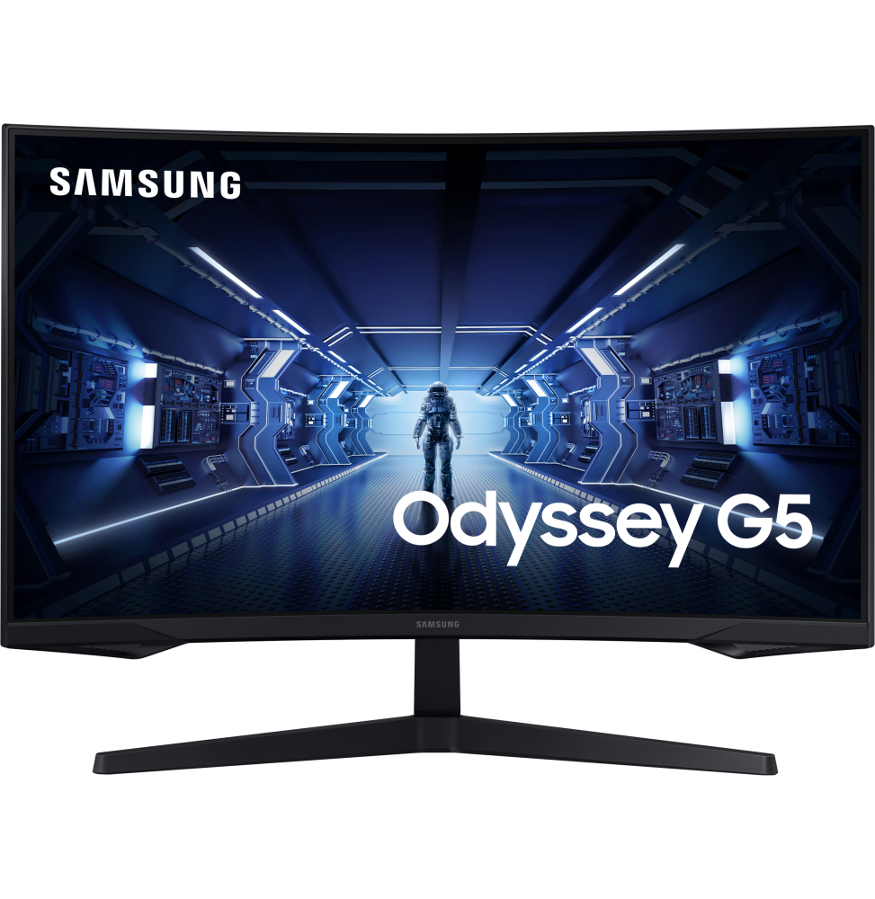 Écran gaming incurvé 27" Samsung Odyssey G5 (LC27G55TQBUXEN)