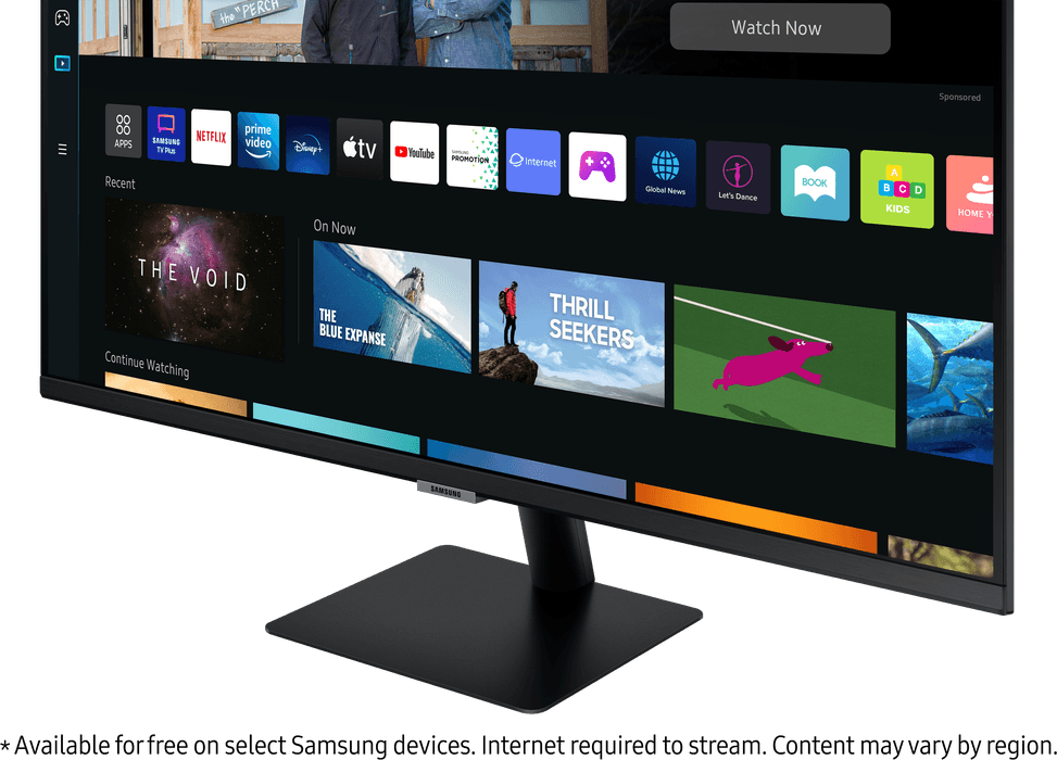 Écran Plat 27" Samsung M5 avec expérience Smart TV (LS27BM500EMXZN) — image 5
