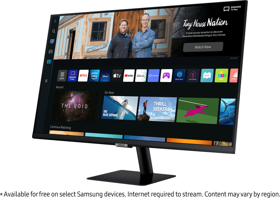 Écran Plat 27" Samsung M5 avec expérience Smart TV (LS27BM500EMXZN) — image 7