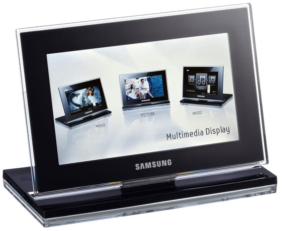 Cadre photo numérique 8’’ (2 Go) - SAMSUNG SPF-800P