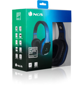 Casque Bluetooth avec Microphone NGS Artica Sloth Blue