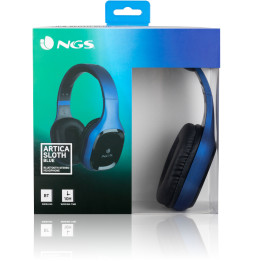 Casque Bluetooth avec Microphone NGS Artica Sloth Blue