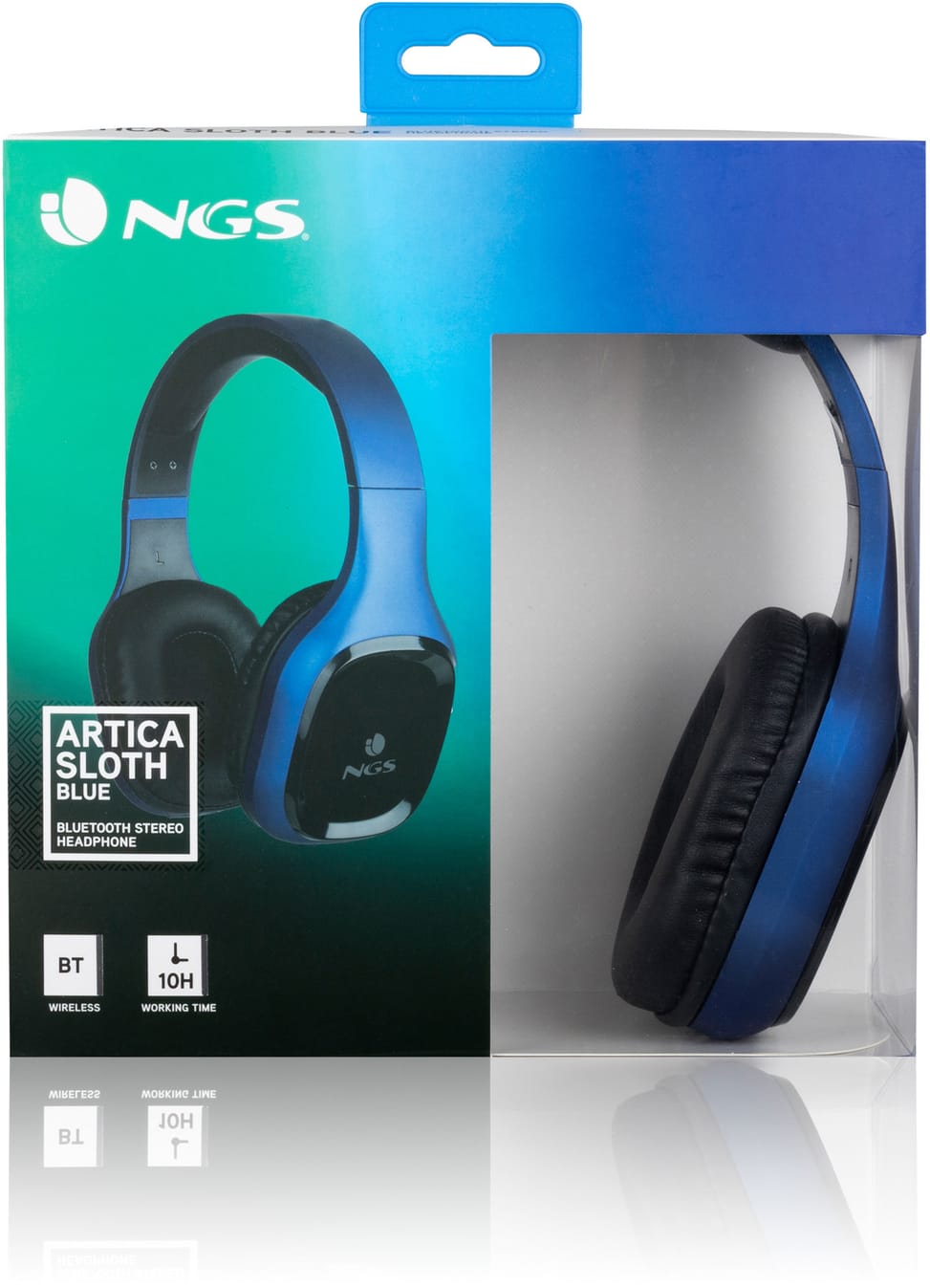 Casque Bluetooth avec Microphone NGS Artica Sloth Blue — image 4