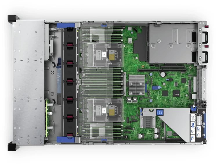 Serveur HPE ProLiant DL380 Gen10 4214R 2,4 GHz, 12 cœurs, monoprocesseur 32 Go-R MR416i-a 8 lecteurs compacts BC — image 4