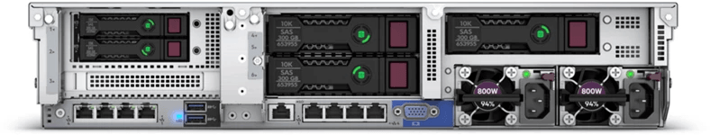 Serveur HPE ProLiant DL380 Gen10 4214R 2,4 GHz, 12 cœurs, monoprocesseur 32 Go-R MR416i-a 8 lecteurs compacts BC — image 5