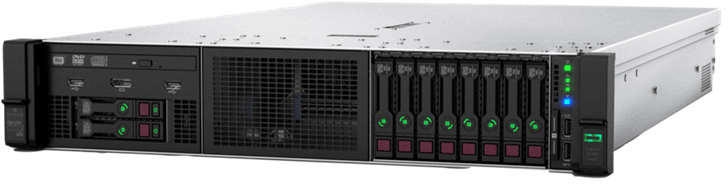 Serveur HPE ProLiant DL380 Gen10 4214R 2,4 GHz, 12 cœurs, monoprocesseur 32 Go-R MR416i-a 8 lecteurs compacts BC — image 2