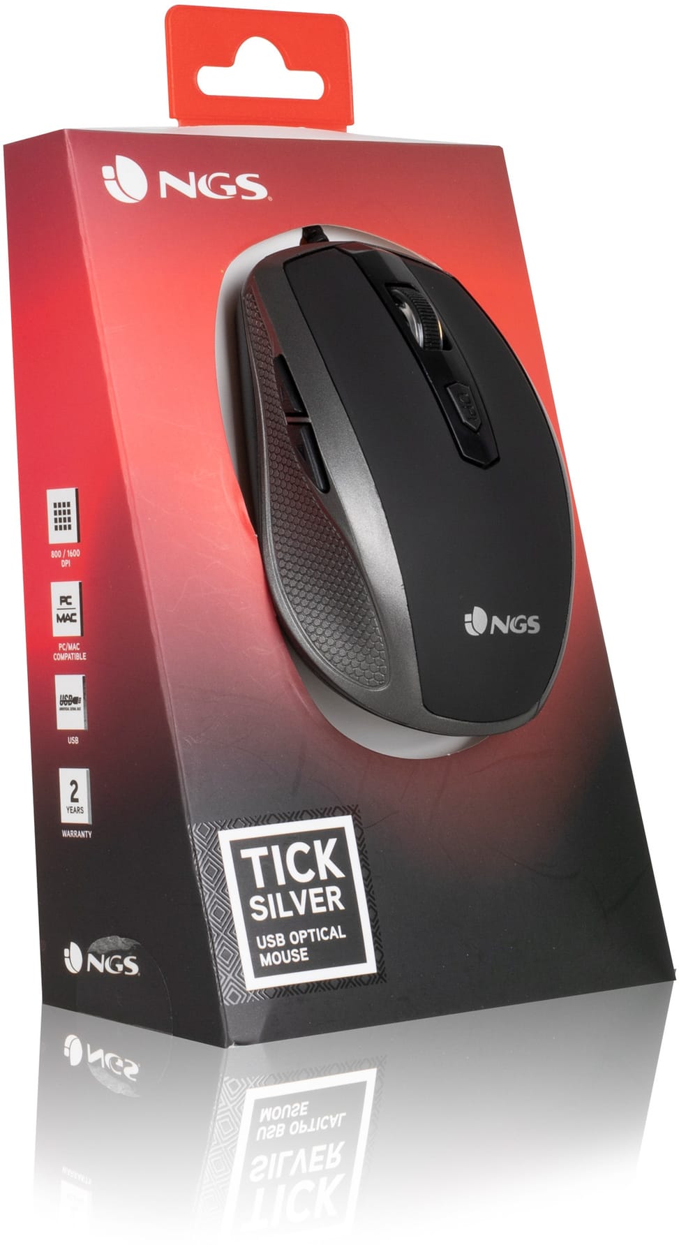 Souris filaire NGS Tick Silver (TICKSILVER) — image 6