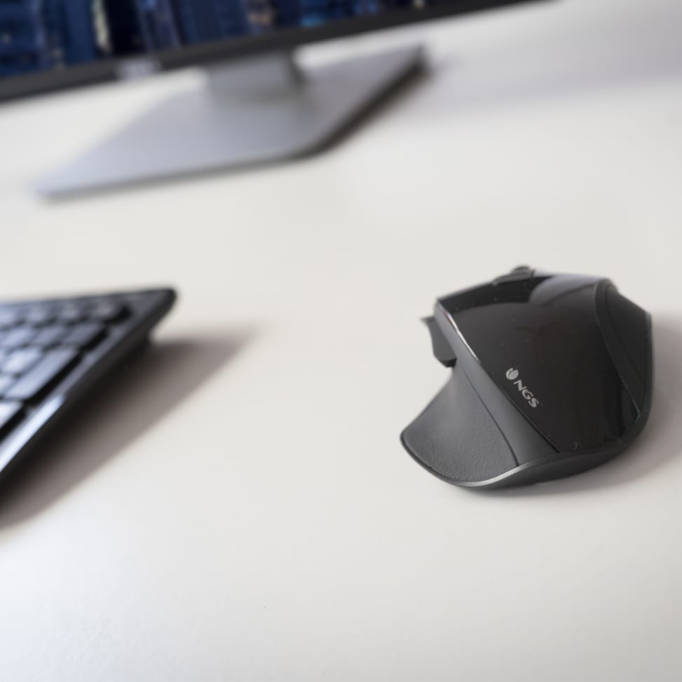 Souris sans fil NGS Bow Noire (BOWBLACK) — image 4